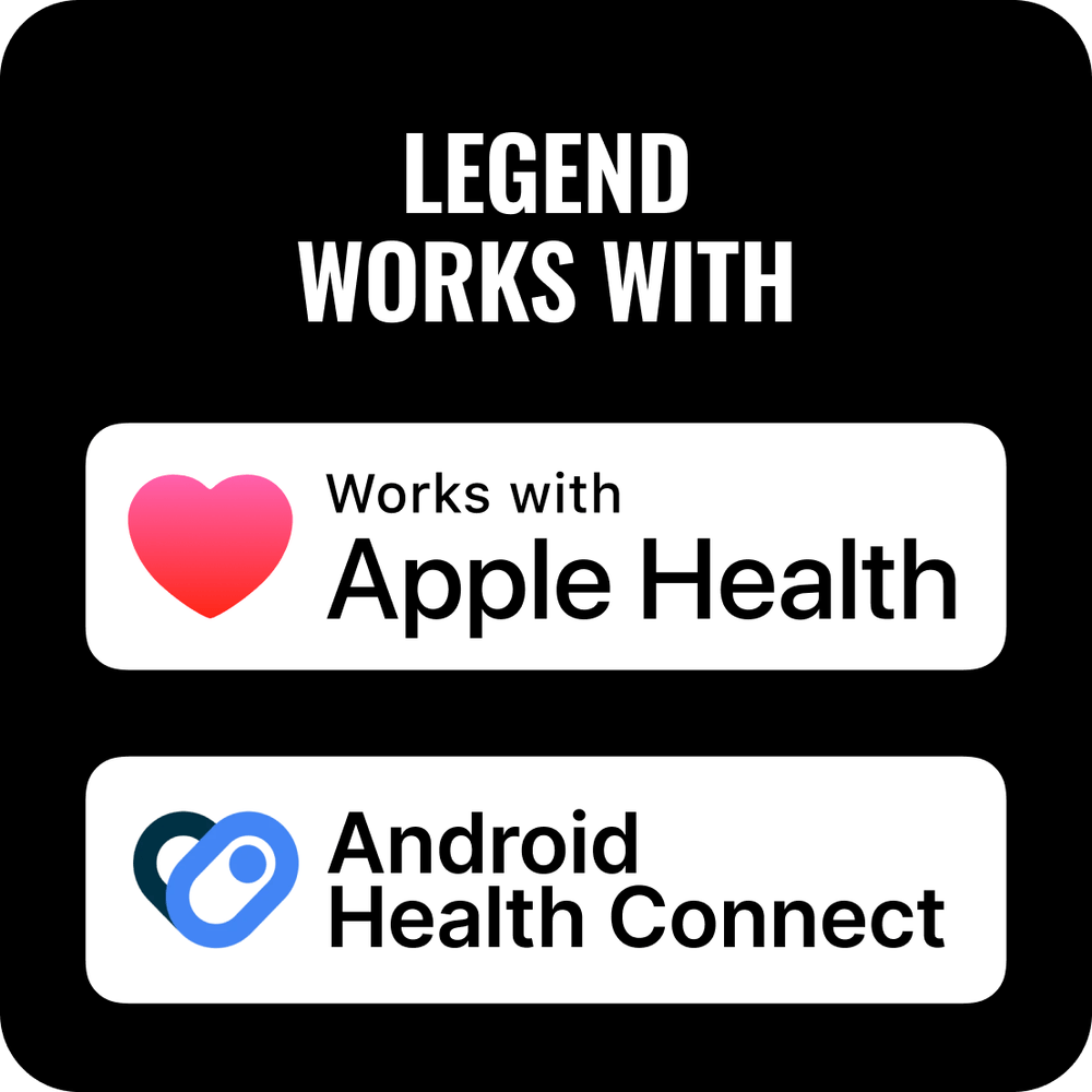 Sync with Apple and Android Health